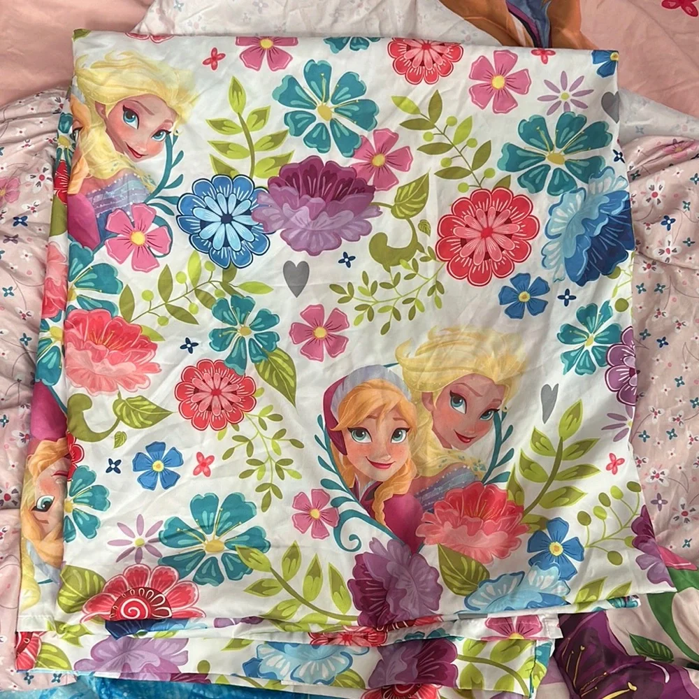 Disney Frozen Bedding Set - Blue and Purple